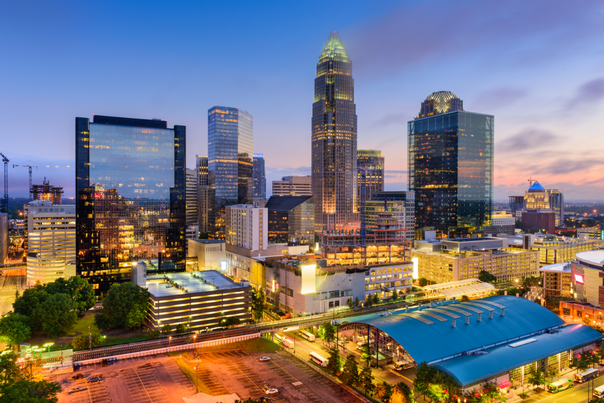 Charlotte skyline