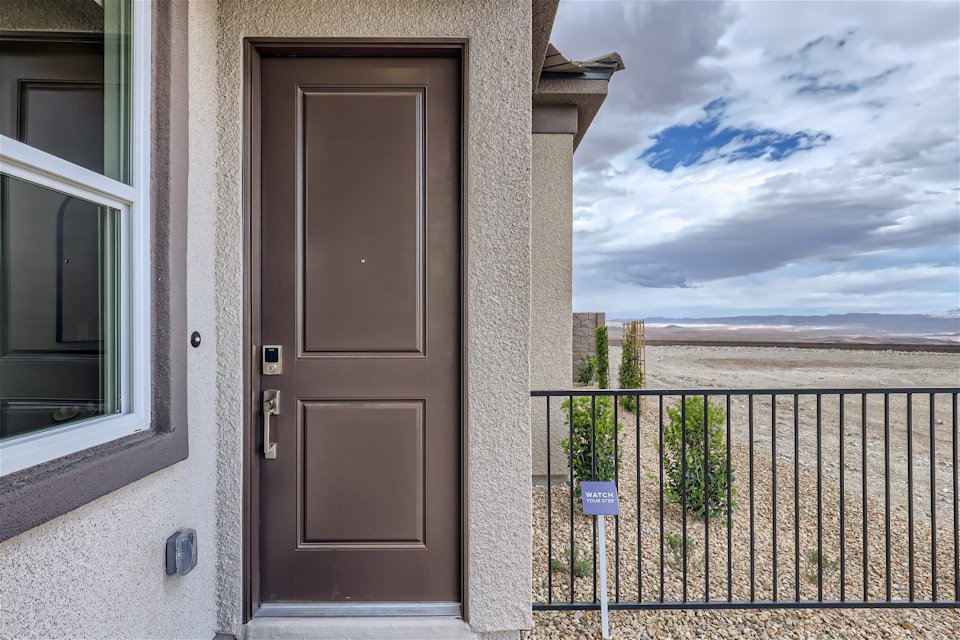 A door on a building.