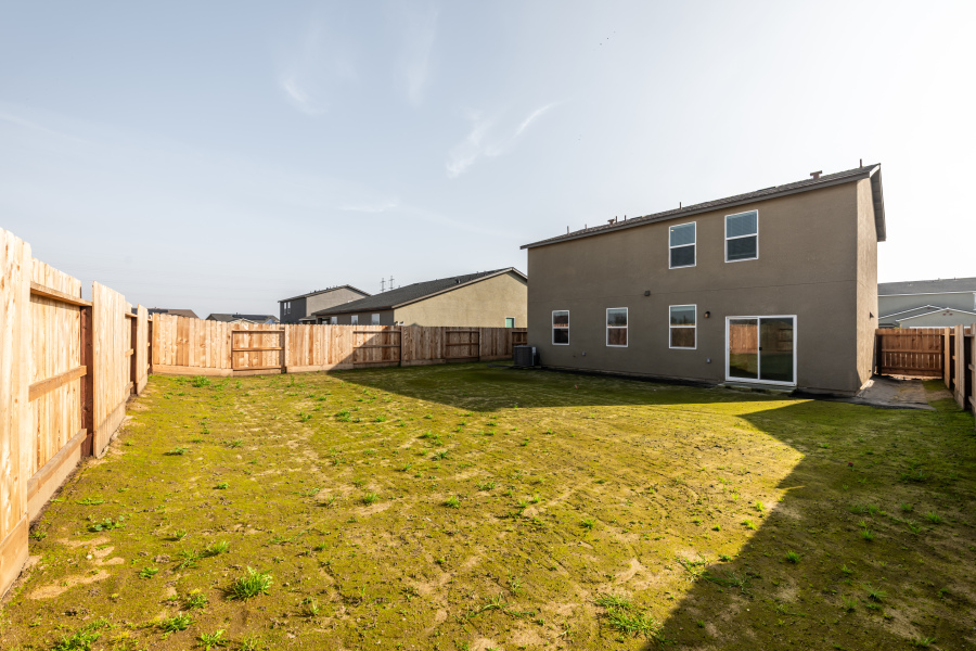 A row of houses.