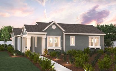 A house with a driveway.