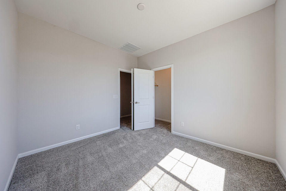 A room with white walls.