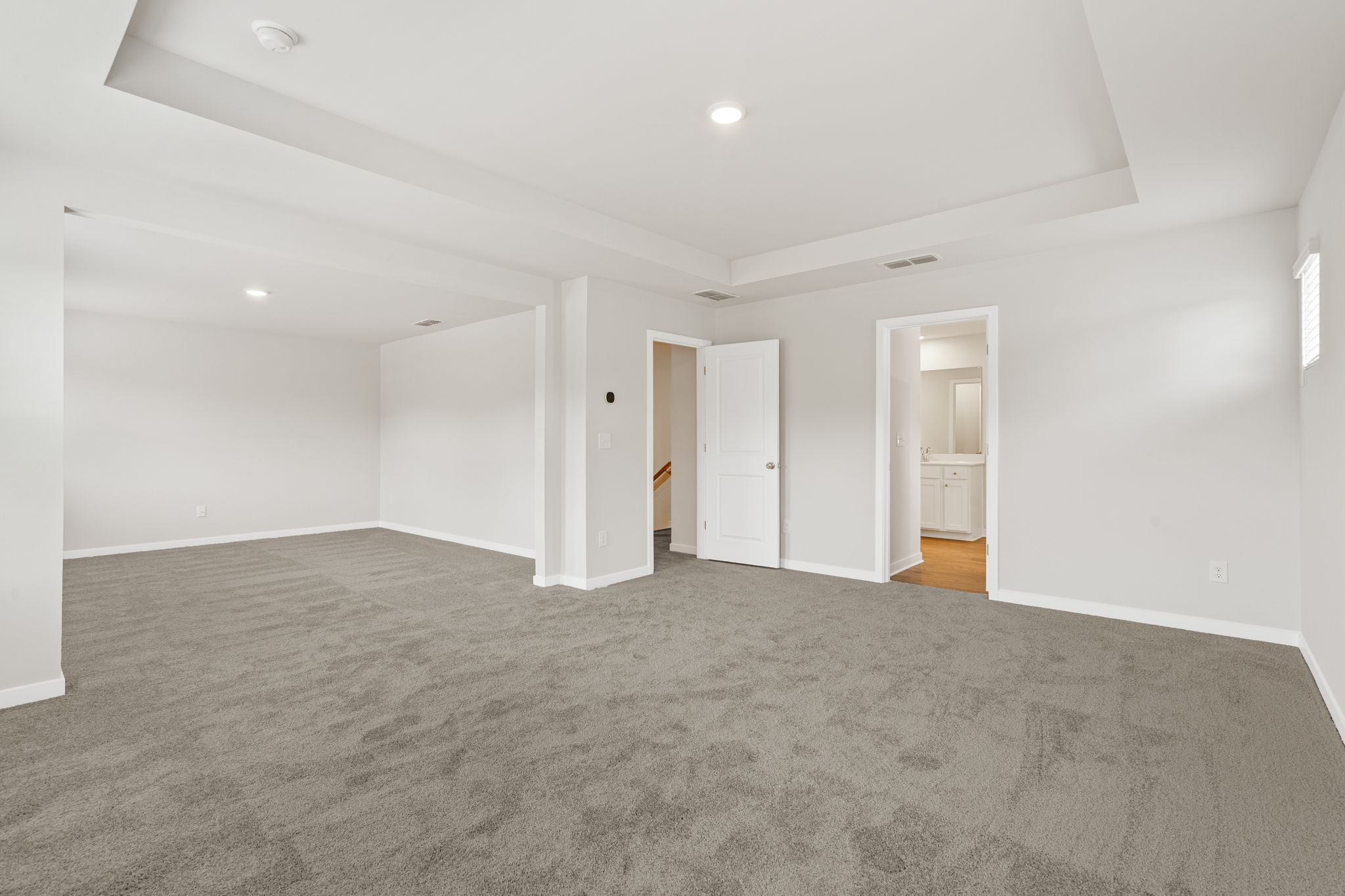 A large empty room.