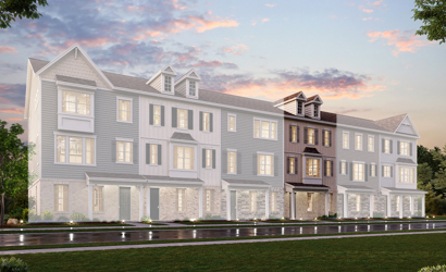 A large building with many windows.