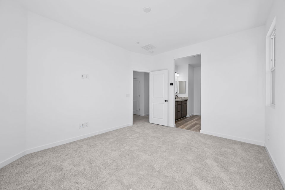 A room with white walls.