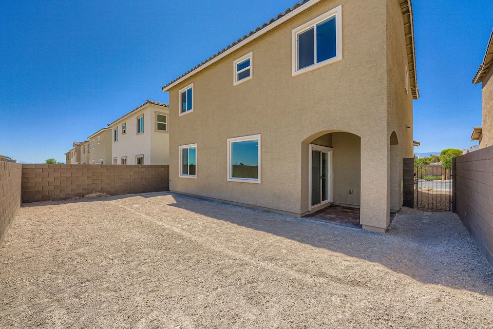 A building with a fence around it.