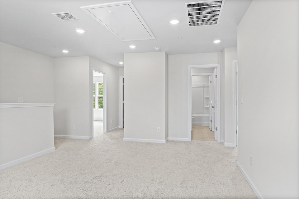 A room with white walls.