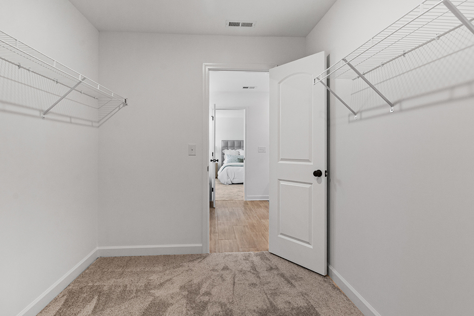 A room with white walls.