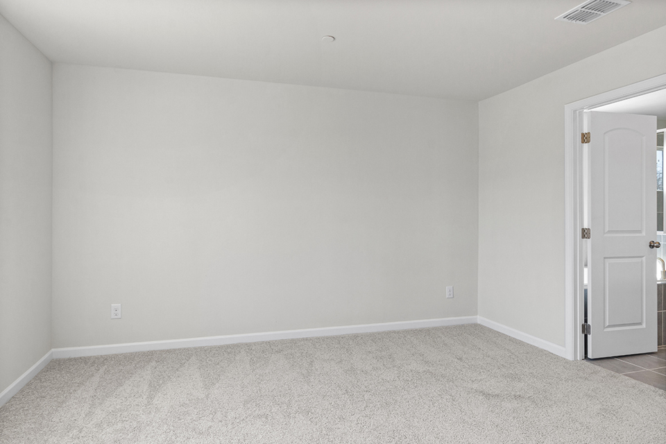 A room with white walls.