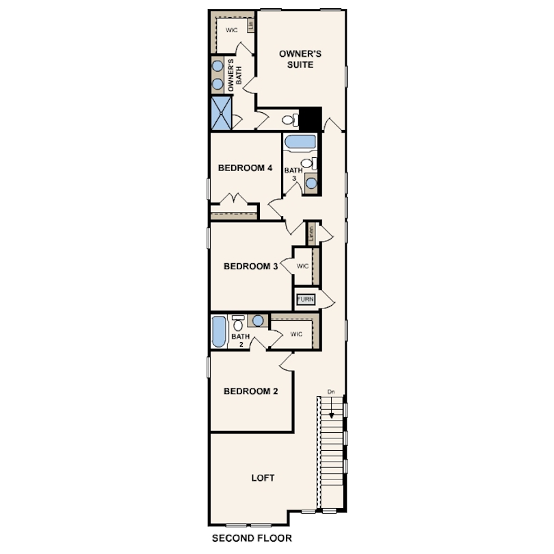 San Saba ll second floor