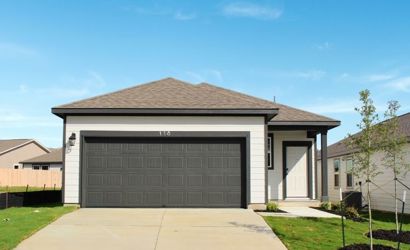 A house with a garage.