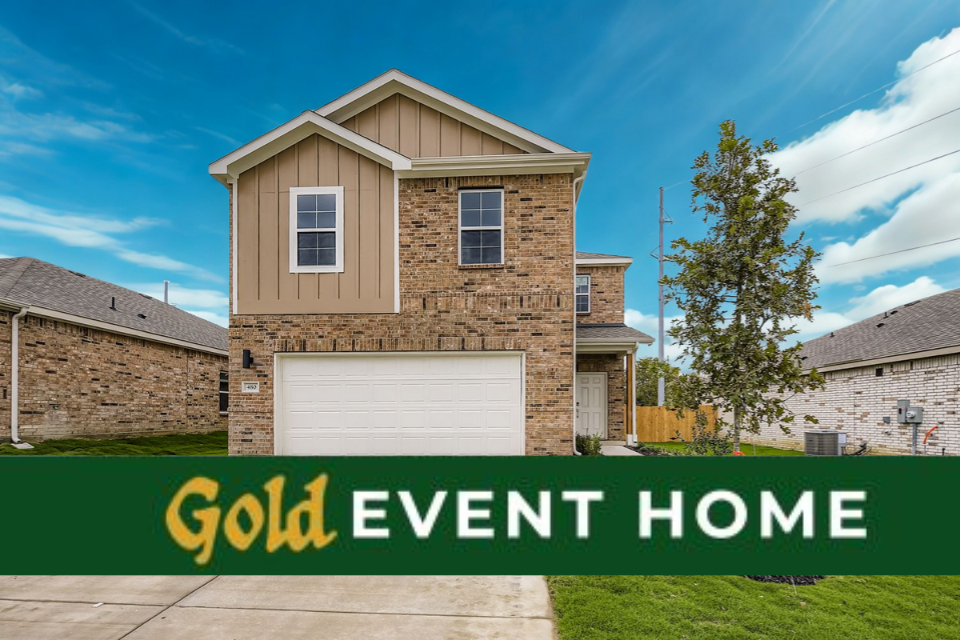 A house with a garage.