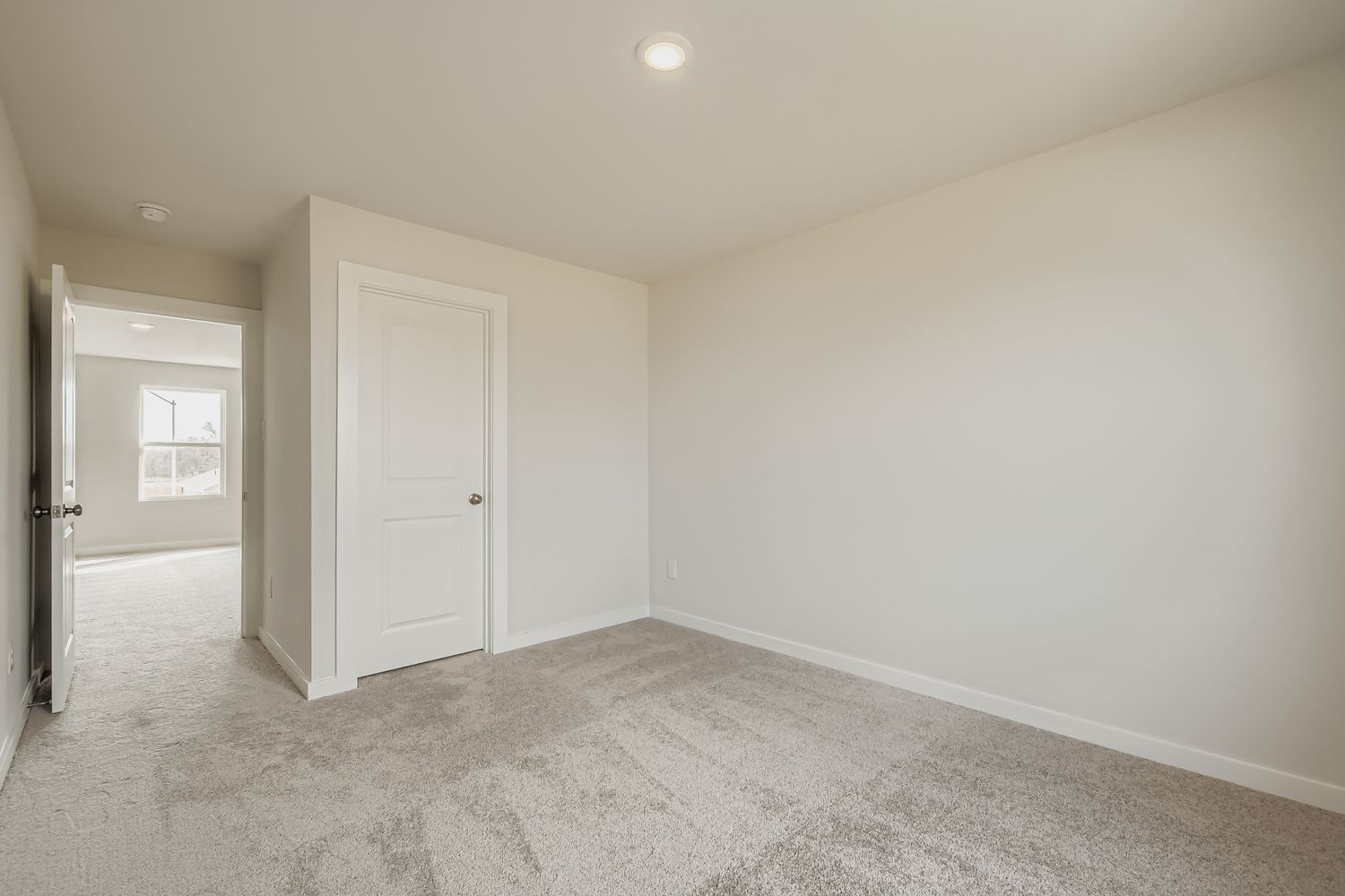 A room with white walls.