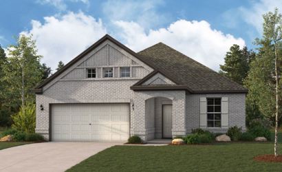 A house with a garage.