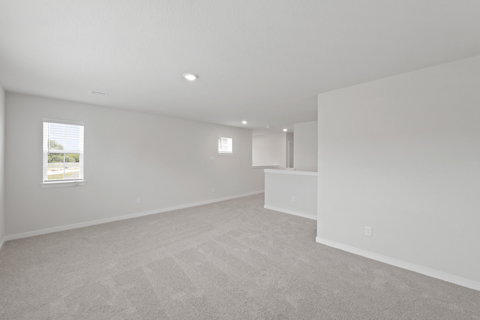 A room with white walls.