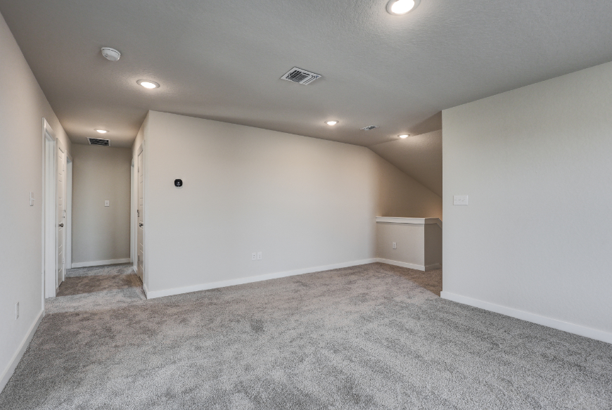 A room with white walls.