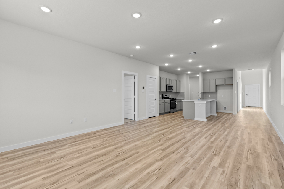 A large empty room.