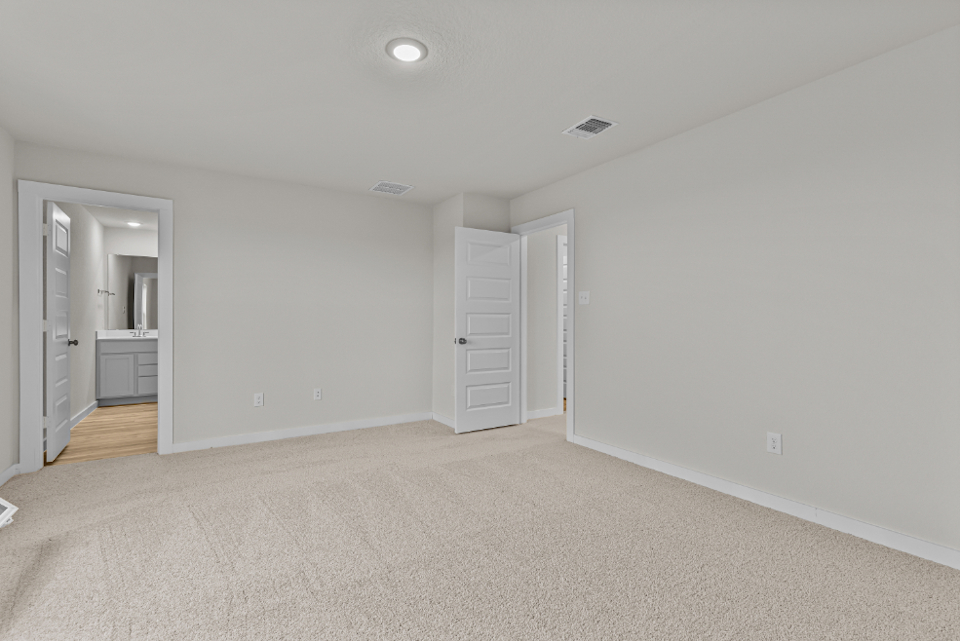 A room with white walls.
