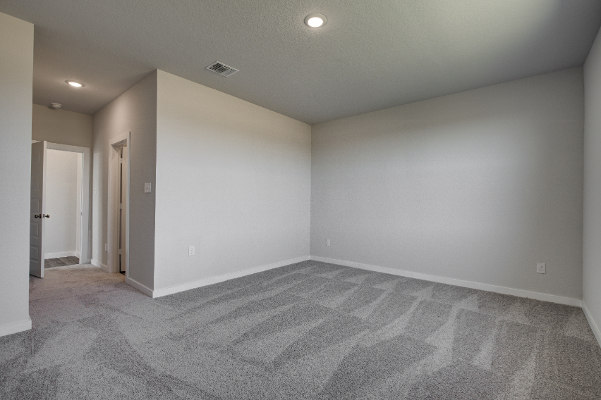 A room with white walls.