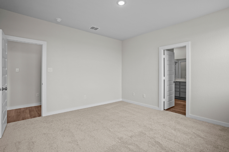 A room with white walls.