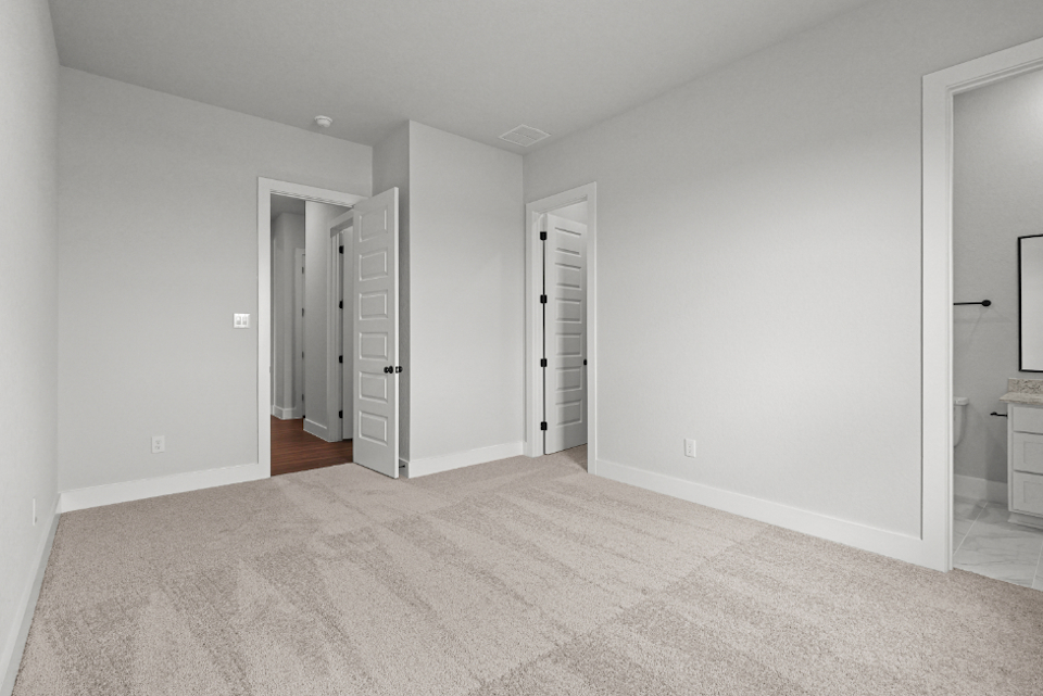 A room with white walls.