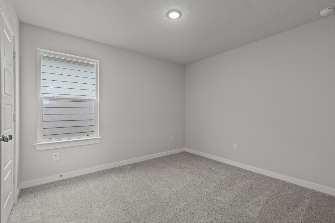 A room with white walls.