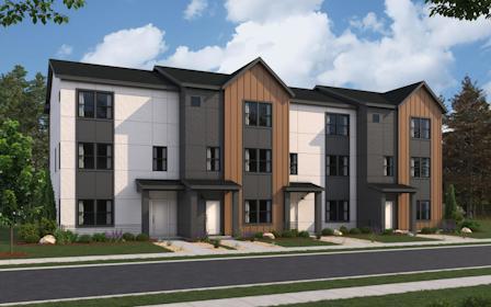 A large building with many windows.