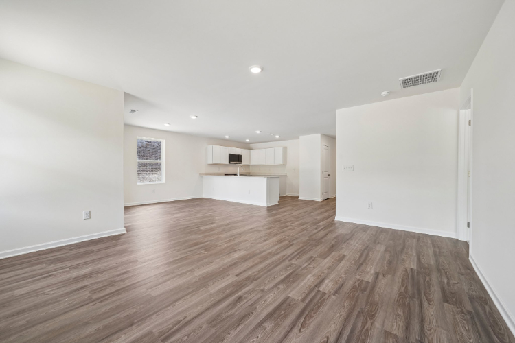 A large empty room.